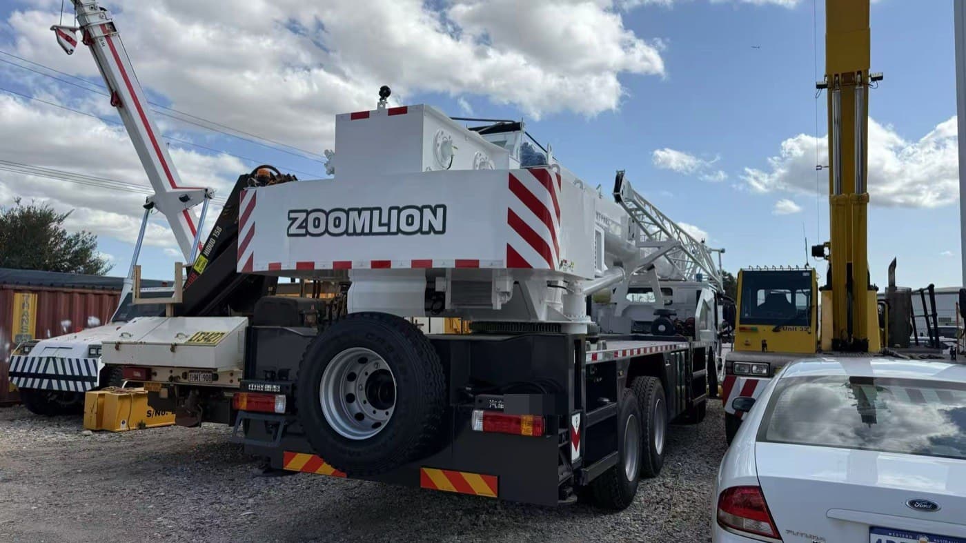 2025 Zoomlion ZTC250 mobile crane financed by TMF for Steel Mission