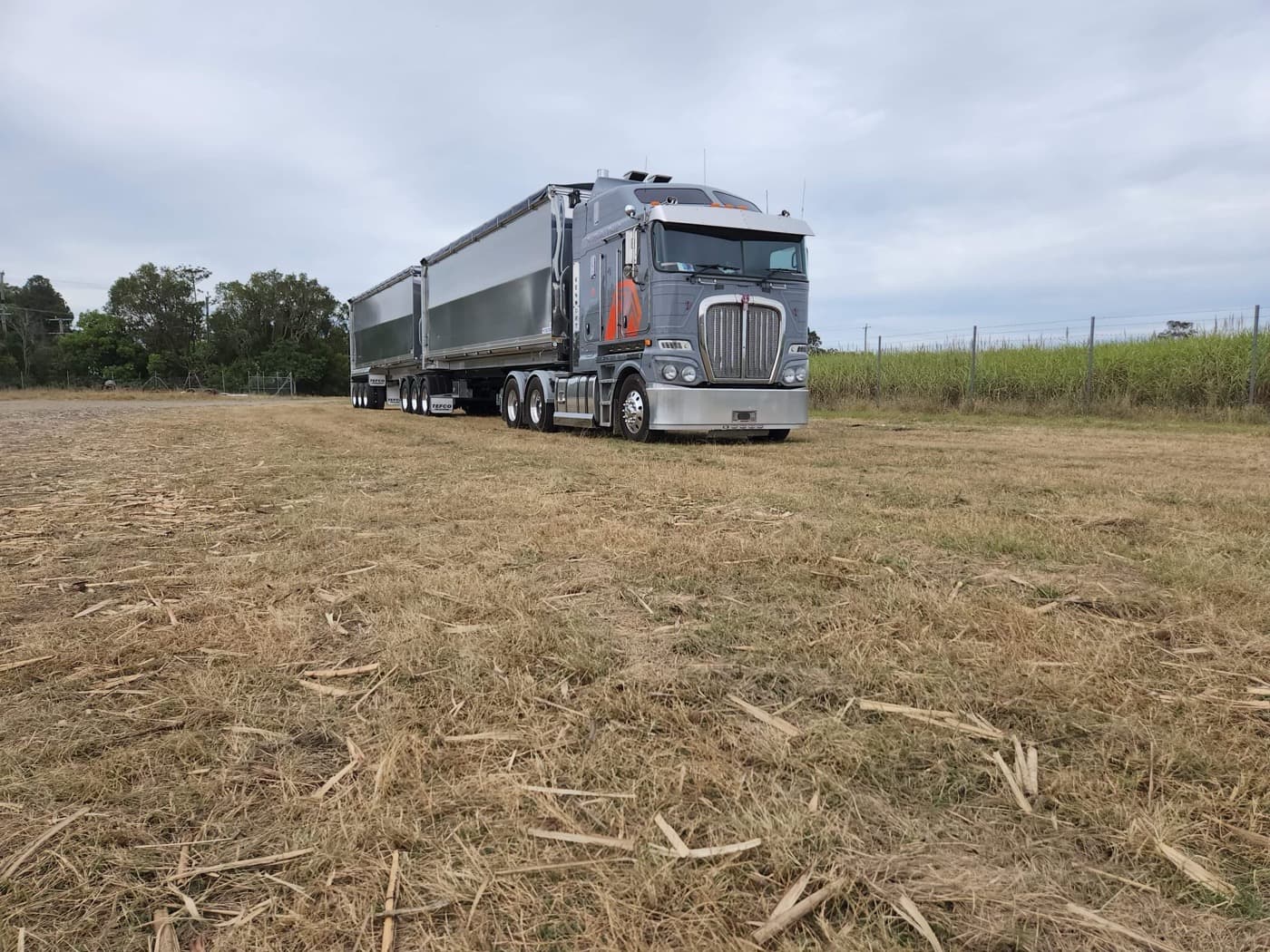 2× Kenworth K200 & Tefco tipper trailers financed by TMF for Tempus Civil Consulting